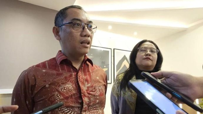 Direktur Jenderal Pengawasan Ruang Siber Kementerian Komunikasi dan Digital Alexander Sabar. ANTARA/Livia Kristianti