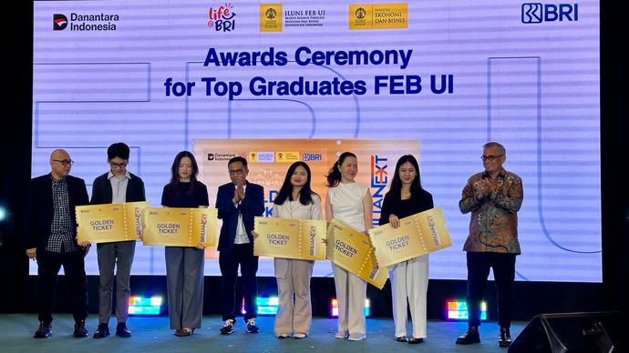 BRI Gandeng FEB UI, 52 Lulusan Terbaik Raih Golden & Silver Ticket Karier Perbankan