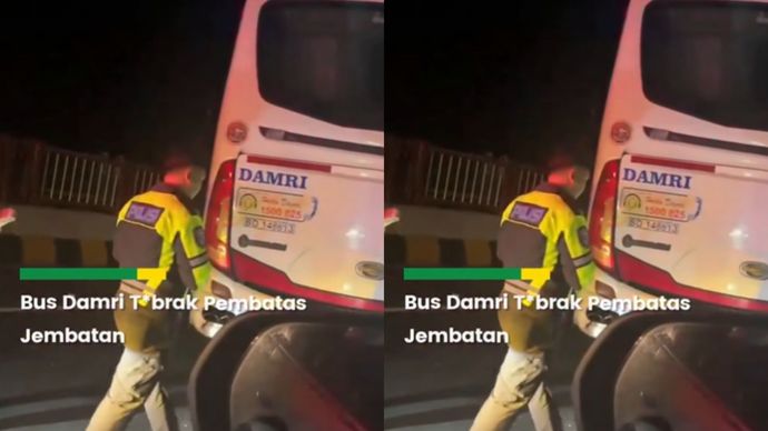 Laka maut terjadi di Jembatan Suramadu arah Madura, Kamis (30/10/2025) dini hari sekitar pukul 02.15 WIB.