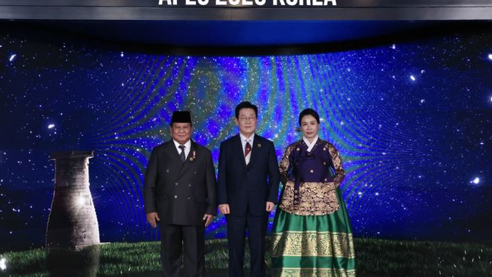 Prabowo Hadiri Jamuan Gala Dinner KTT APEC 2025 Bersama Para Pemimpin Ekonomi Dunia