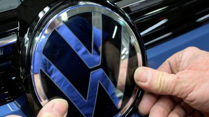 Logo Volkswagen. (Foto: Dok/Fabian Bimmer/Reuters)