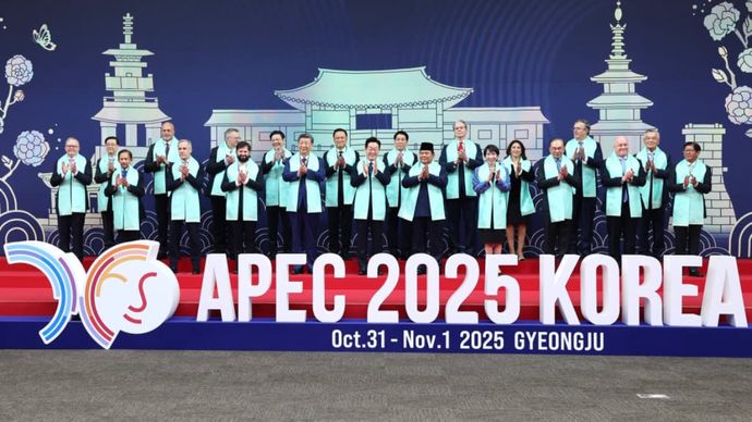 Prabowo  Subianto di APEC
