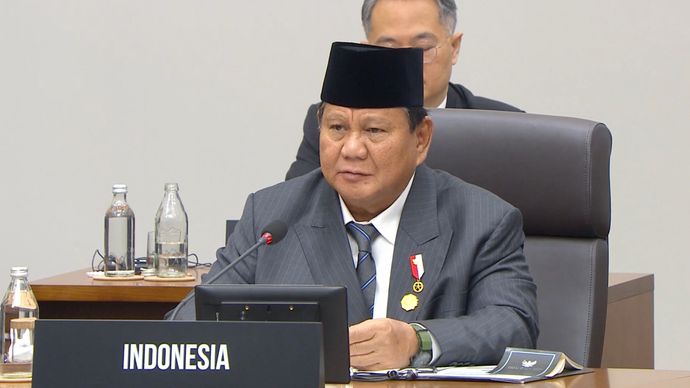 Prabowo Subianto di KTT APEC