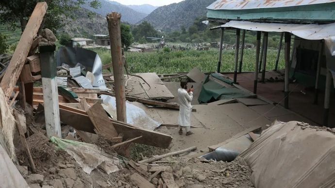    Ilustrasi gempa. (ANTARA/Xinhua)