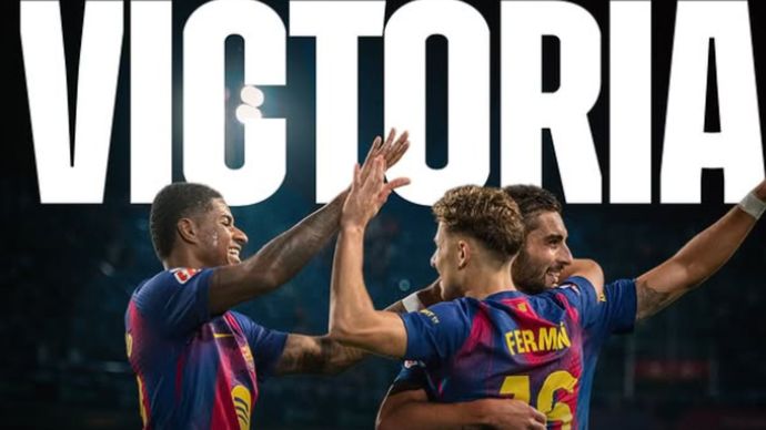 Barcelona kembali ke jalur kemenangan setelah menghajar Elche dengan skor 3-1 pada pertandingan pekan ke-11 Liga Spanyol di Stadion Lluis Companys, Barcelona, Senin dini hari WIB.  Hasil ini tentu sangat berarti untuk Barcelona yang berhasil kembali ke jalur kemenangan setelah pada pekan sebelumnya menelan kekalahan dari Real Madrid, demikian catatan La Liga.