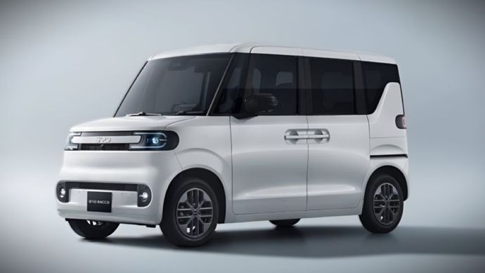 BYD Racco, Kei-Car listrik pertama BYD diluncurkan di Japan Mobility Show 2025. (Foto: BYD) 