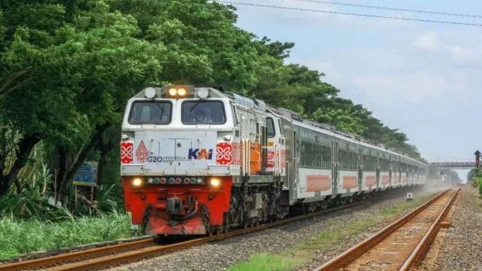 Ilustrasi Kereta Api