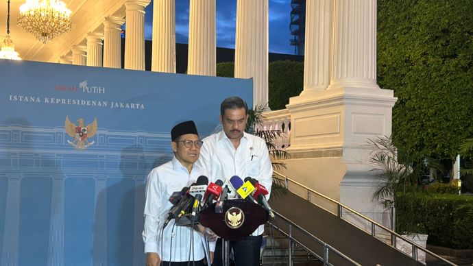 Menteri Koordinator Bidang Pemberdayaan Masyarakat Muhaimin Iskandar (Cak Imin)