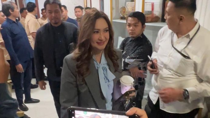 Politisi Partai Nasdem Nafa Urbach hadir dalam sidang Mahkamah Kehormatan Dewan atau MKD DPR RI