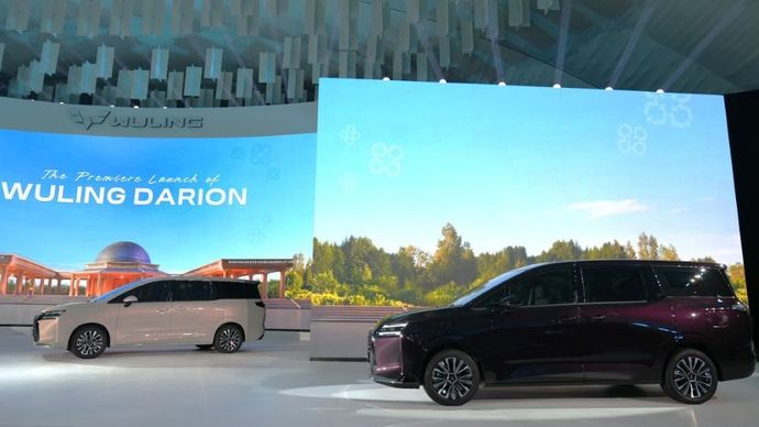 Wuling Darion resmi diluncurkan pada Rabu (5/11/2025), di Spike Airdome, PIK 2, Kabupaten Tangerang, Banten. (Foto: Istimewa/Adiantoro/NTV)