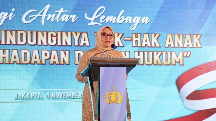 Menteri Pemberdayaan Perempuan dan Perlindungan Anak (PPPA) Arifah Fauzi. ANTARA/HO-KemenPPPA