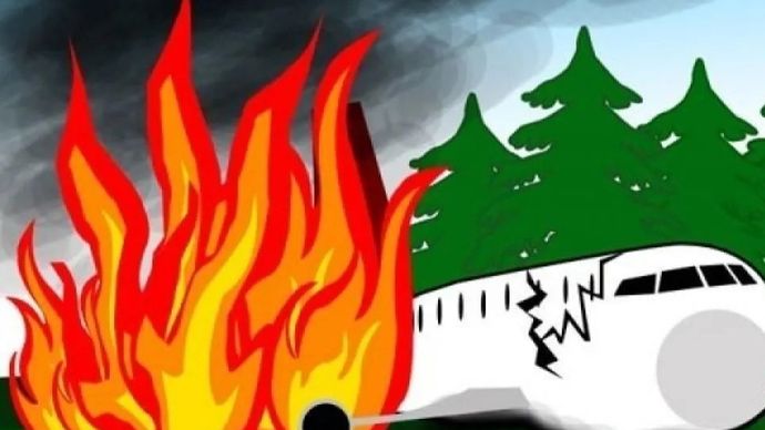 Ilustrasi - Kecelakaan pesawat (ANTARA News/Ridwan Triatmodjo)