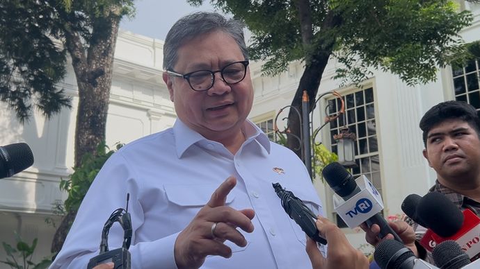 Menko Bidang Perekonomian Airlangg Hartarto