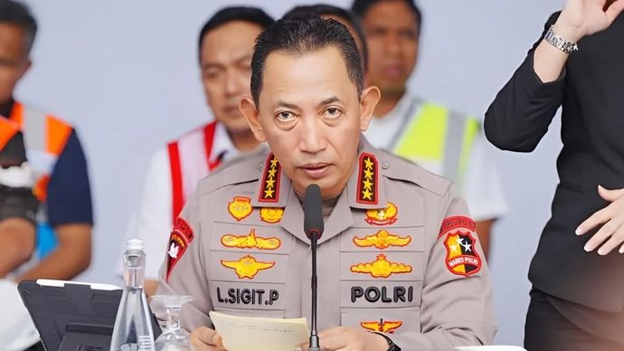 Kapolri Jenderal Pol. Listyo Sigit Prabowo.