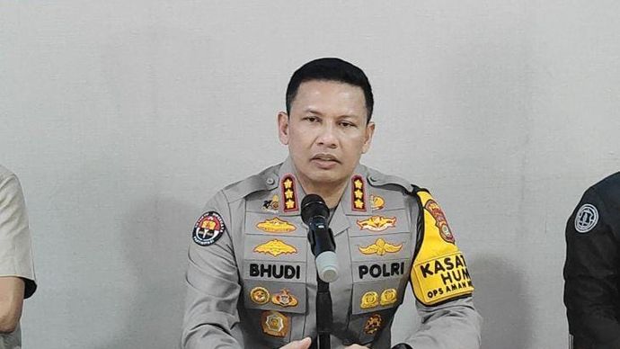 Kabid Humas Polda Metro Jaya, Kombes Pol Budi Hermanto saat ditemui di Jakarta, Rabu 5 November 2025 (ANTARA/Ilham Kausar)