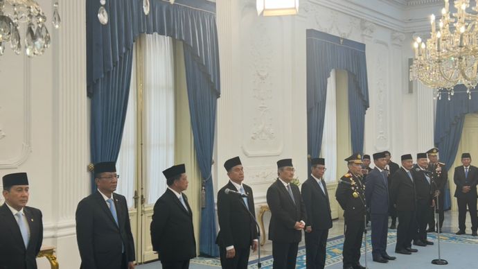 Prabowo Subianto Lantik Anggota Komite Reformasi Polri
