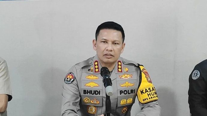 Kabid Humas Polda Metro Jaya, Kombes Pol Budi Hermanto saat ditemui di Jakarta, Rabu, 5 November 2025. ANTARA/Ilham Kausar.