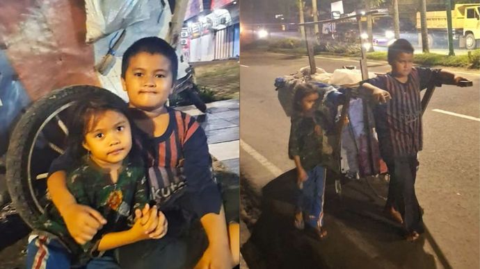 Kisah Haru Haikal Bocah yang Jadi Pemulung