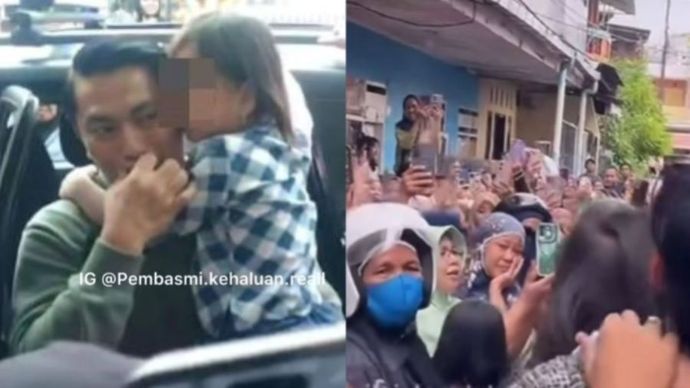 Momen Haru Bilqis di Makassar Akhirnya Pulang Ke Pelukan Orang Tua