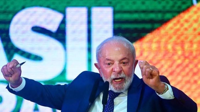 Arsip foto - Presiden Brazil Luiz Inacio Lula da Silva. ANTARA/Xinhua/Lucio Tavora/aa.