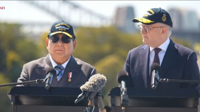 Pernyataan Pers Prabowo Subianto dan PM Australia Albanese