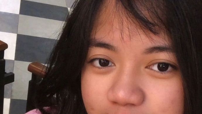 Maria Gabriella, siswi SMA Strada St Thomas Aquino, Karawaci, Kota Tangerang, yang menghilang. Keluarga menyebut korban dibawa kabur seorang pria. 