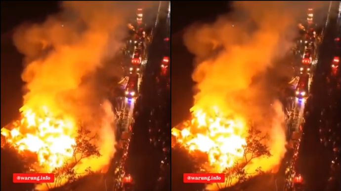 Kebakaran di Bandung