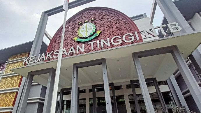 Arsip foto-Gedung Kejati NTB. (ANTARA/Dhimas B.P.)