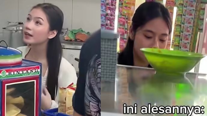 Wanita Cantik penjaga warteg di PIK