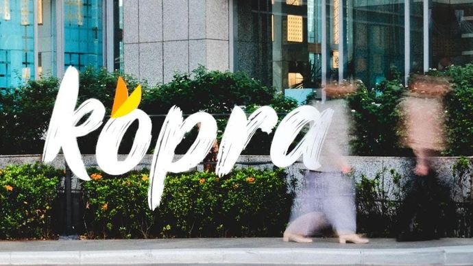 Ilustrasi - Nasabah melintas di depan logo produk Kopra ny Mandiri. (ANTARA/HO-Bank Mandiri)