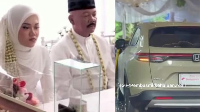 pernikahan seorang pengusaha mebel sukses asal Desa Sinanggul, Kecamatan Mlonggo, Jepara, Haji Duriyanto (61) dengan gadis Nabila (20). 