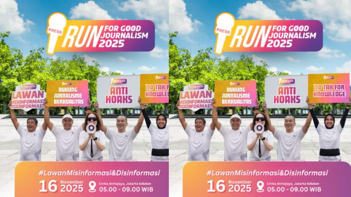 Forum Pemred Indonesia akan menggelar acara  Run For Good Journalism 2025, Minggu (16/11) di Jakarta.   Ajang lari gembira ini bagian dari gerakan jurnalisme berkualitas dan upaya mendukung keberlanjutan media yang sejak awal dijalankan Forum Pemred bersama seluruh pemangku kebijakan pers tanah air.