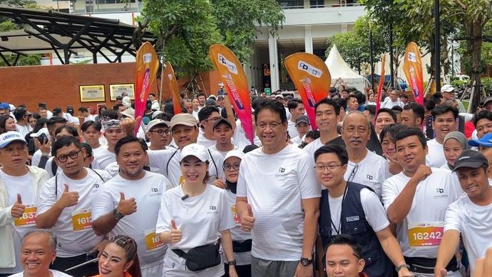 Forum Pemred menggelar ajang lari bertajuk 