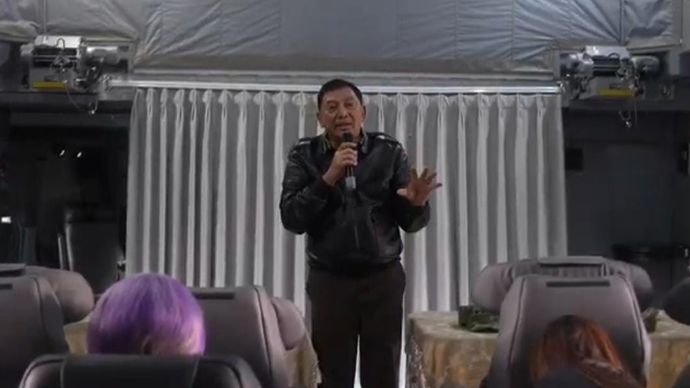 Menteri Pertahanan Republik Indonesia (Menhan RI), Sjafrie Sjamsoeddin melakukan kunjungan kerja ke Aceh pada Minggu 16 November 2025