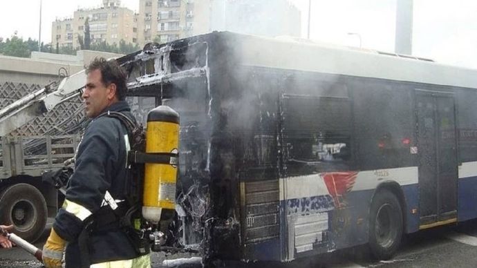 Bus Jemaah Kecelakaan di Madinah