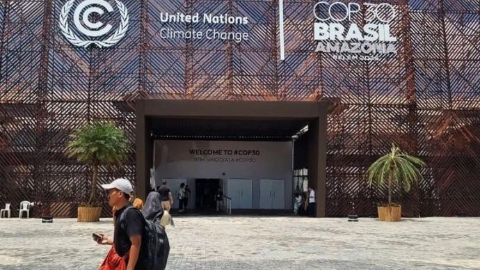 Lokasi penyelenggaraan Konferensi ke-30 Perubahan Iklim Perserikatan Bangsa-bangsa (COP30) di Bel&eacute;m, Brasil. 