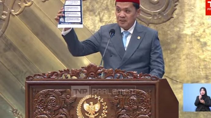 Ketua Komisi III DPR RI Habiburokhman. 