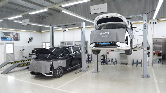 DENZA authorized service dealer. (Foto: Istimewa) 