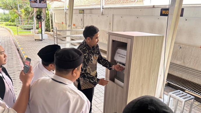 Purifier Didistribusikan ke Sejumlah Masjid dan Yayasan Lewat Program Sosial