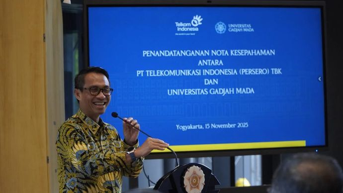 Direktur IT Digital Telkom Faizal Rochmad Djoemadi 