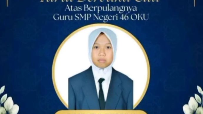 Seorang guru bernama Sayidatul Fitria (27) ditemukan tewas dengan kondisi jasad, mulut disumpal kain serta kaki dan tangannya terikat pada Rabu, (19/11/25).