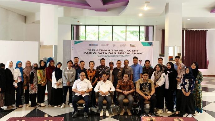 Pelatihan Travel Agen pada 19&ndash;20 November 2025 dengan melibatkan 30 peserta.