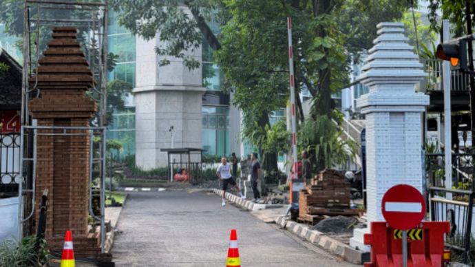 Gapura Baru Gedung Sate