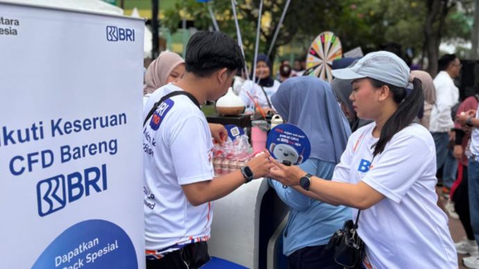 CFD Bareng BRI Bekasi Harapan Indah Banyak Promo Menarik