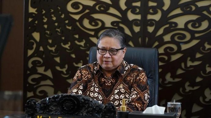 Menteri Koordinator Bidang Perekonomian Airlangga Hartarto di Jakarta, Jumat, 21 November 2025. (ANTARA/HO-Kementerian Koordinator Bidang Perekonomian.