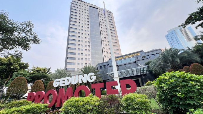 Gedung Promoter Polda Metro Jaya. 