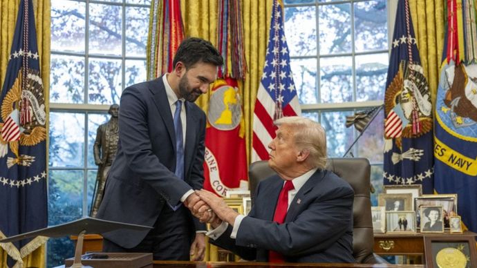 Wali Kota Terpilih New York Zohran Mamdani Bertemu Presiden Donald Trump