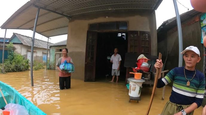 Jumlah korban tewas akibat banjir parah di Vietnam tengah meningkat menjadi 72 orang hingga Sabtu 22 November 2025 sore waktu setempat. ANTARA/Xinhua