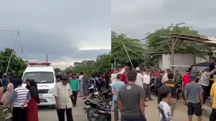 Ledakan peluru tank di Babelan, Bekasi, Jawa Barat