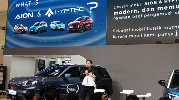 Iqbal Taufiqurrahman, Product Planning and Strategy GAC Indonesia. (Foto: Adiantoro/NTV)